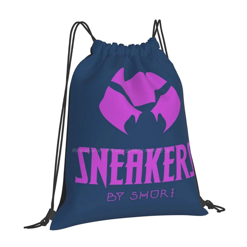 Sneakers By Shuri Variant Pattern Design Bag Student's Backpack Shuri Nakia Okoye Golden Killmonger Infinity War Civil War