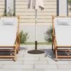Vidaxl Podstawa Pod Parasol, Brązowa, 45X45X30 Cm, Żeliwo