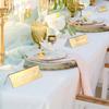 1/5/12Pcs/Pack Reserved Table Signs Wear-resistant Wedding Waterproof Acrylic Guest Reservation Gold Reserved Signs