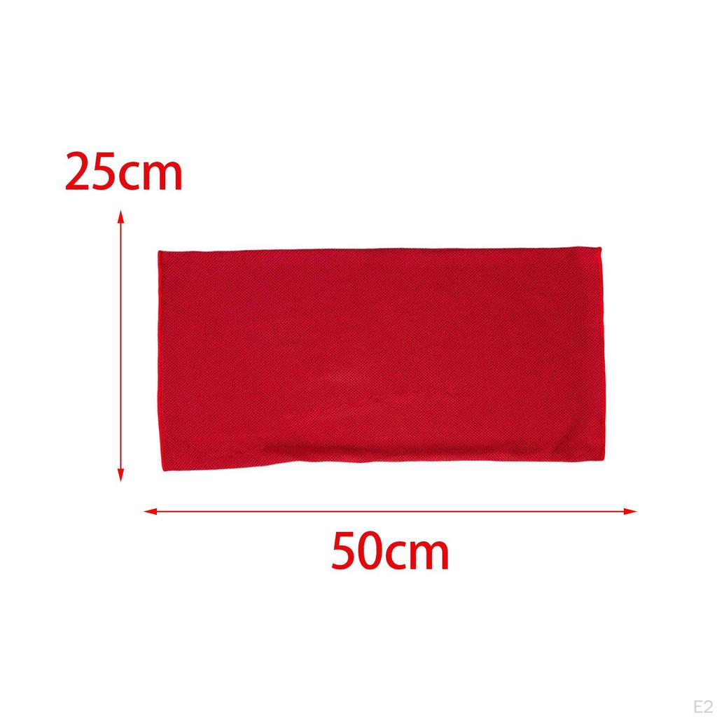 Cooling Band Exercise Wrist Sweatband Sweat Absorbing Wristband for Men Women Gym Sports Fitness