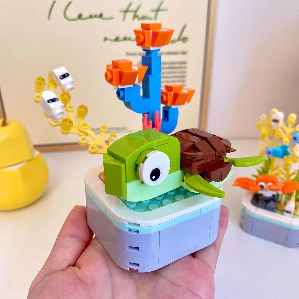 Ocean Insect & Animal Bonsai Building Blocks - Educational Toys & Gifts for Kids