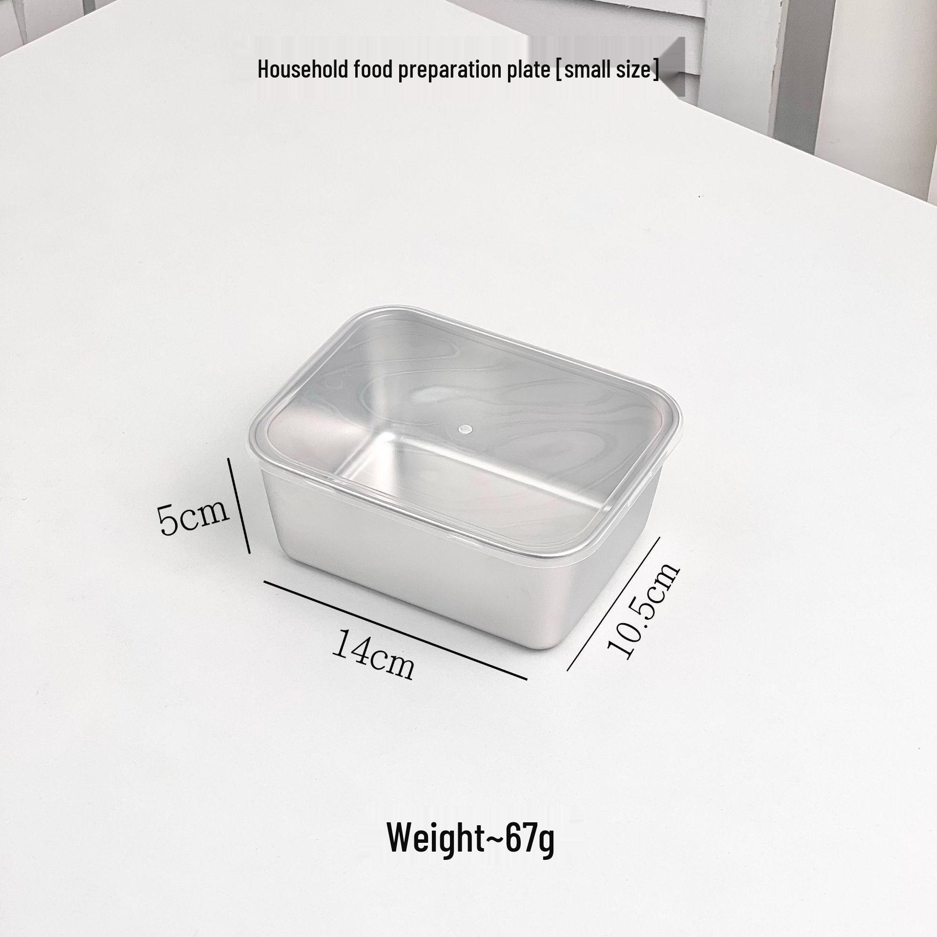 Jia Dian 304 Stainless Steel Rectangular Hot Pot Tray and Fresh-Keeping Plate