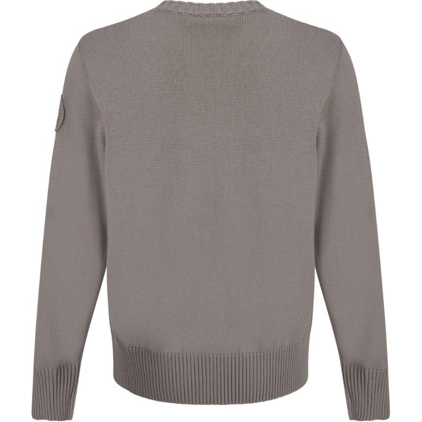 Canada Goose Rosseau Logo Crew Neck Long Sleeve Sweater Men Sweater Limestone 7091M-432
