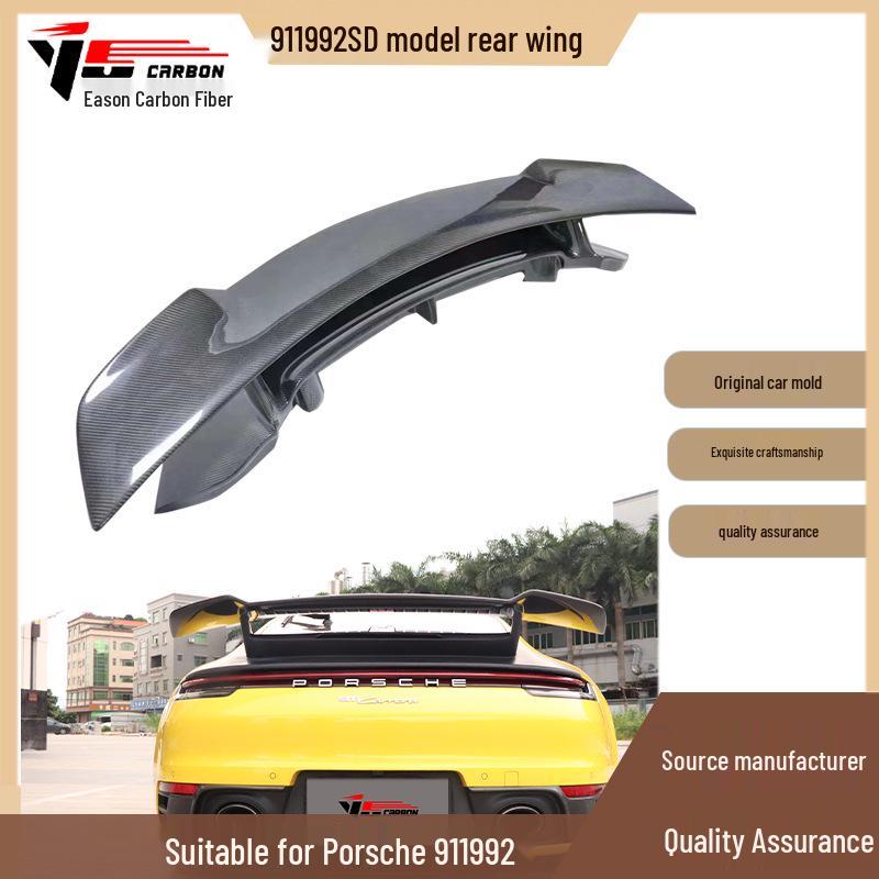 Carbon Fiber Rear Spoiler for Porsche 911/992SD (2019-IN)