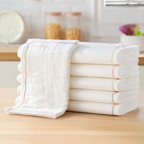 4Pcs Kitchen Dish Towels Easy To Clean Strong Water Absorption Soft Quick Drying Dish Clothes Stain-resistant Kitchen Towels