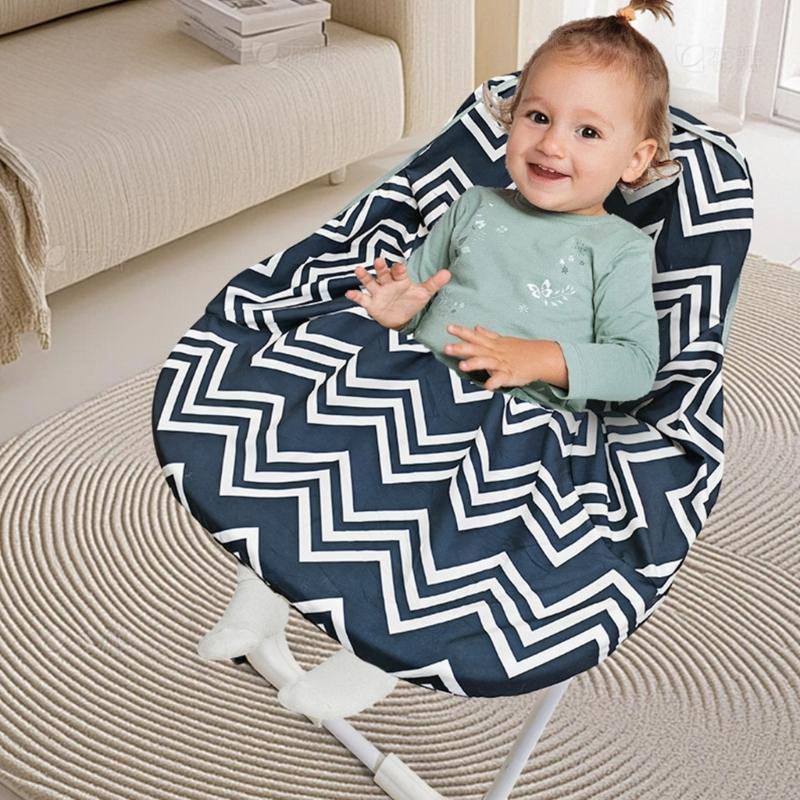 Lightweight Breathable Pram Cart Highchair Seat Cover for Baby 6 Months To 4 Years Machine Washable Neutral Design