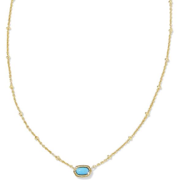 Kendra Scott Mini Elisa 14k zeltīta