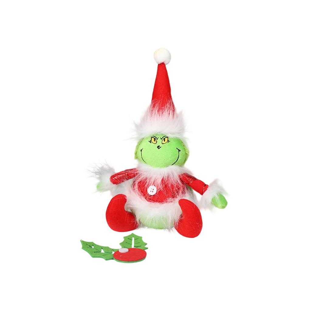 Plush Toy Green  Foam Doll Children's Cartoon Doll Christmas Cute Dolls