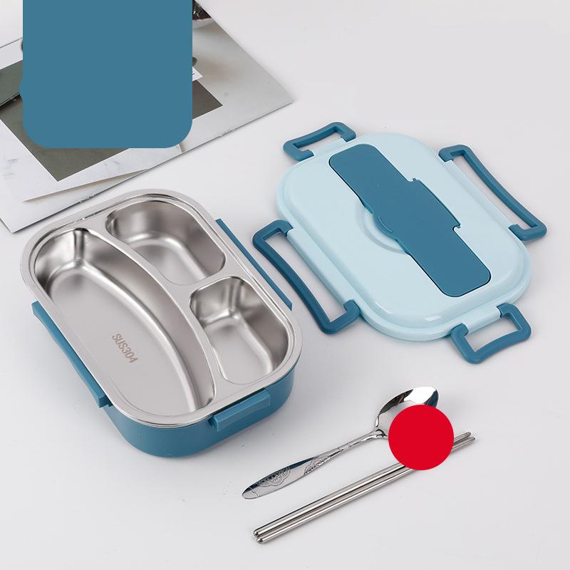 Food Storage Container Dinnerware Stainless Steel Lunch Bento Box Food Storage Student