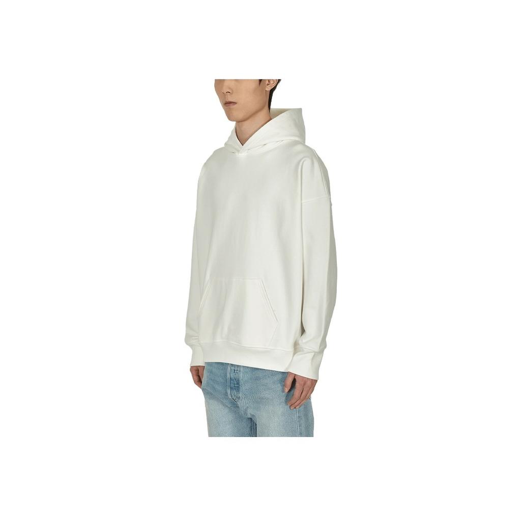 Levis SS22 Simple Solid Color Long Sleeve Hoodie Men Hoodies White A2198-0000