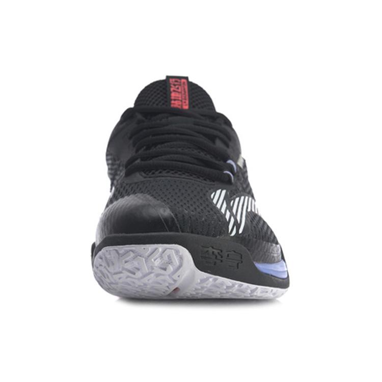 Li Ning Badminton Shoes Unisex Low Top Standard Black AYTQ025-7