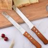 Stainless Steel Serrated Bread & Cake Knife - No Crumbs Slicing