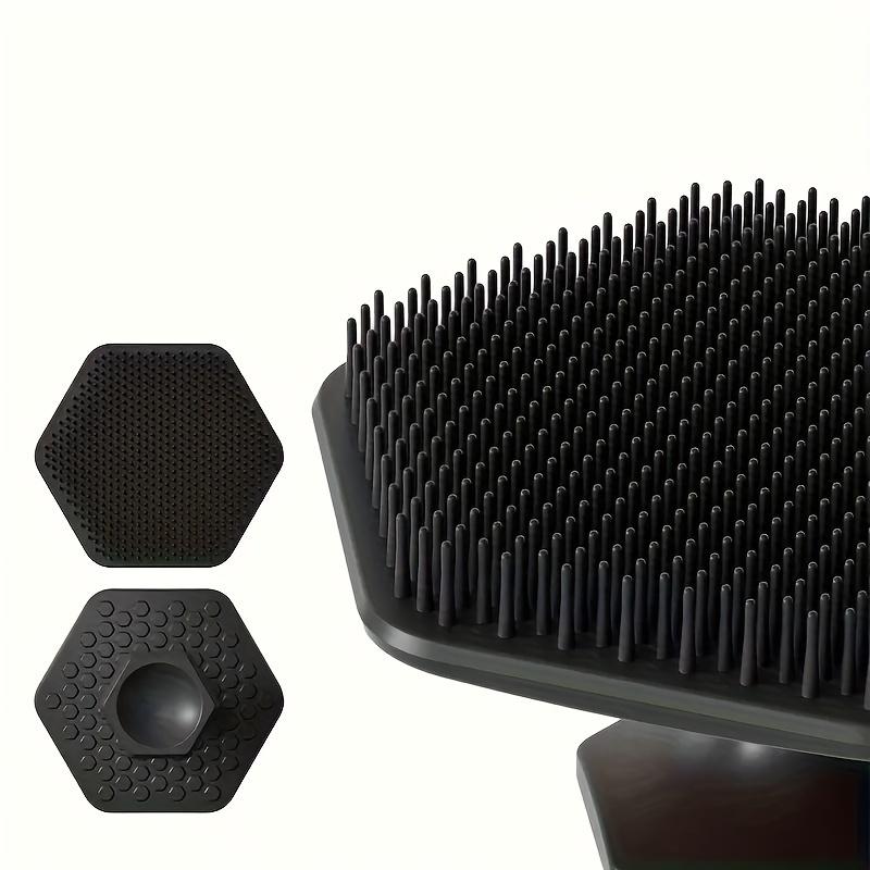 3-piece facial cleansing tool set, stainless steel heart-shaped scraping tool, ice roller, silicone facial brush