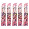 F26C 5Pcs Elegant Vintage Flower Folding Fan Silk Storage Bag Dustproof Protective Pouch Chinese Hand Fan Cover Case Sleeve