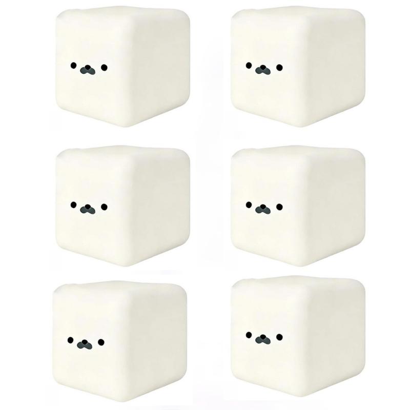 Neue Squishy Tofu Stressbälle Sensorisches Spielzeug Stress- & Angstlinderung Fidget Toys Teig Wasserball Geschenke Großpackung Für Erwachsene
