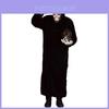 Black Death Reaper Robe Cosplay Costume For Adults With Hood Perfect For Halloween
