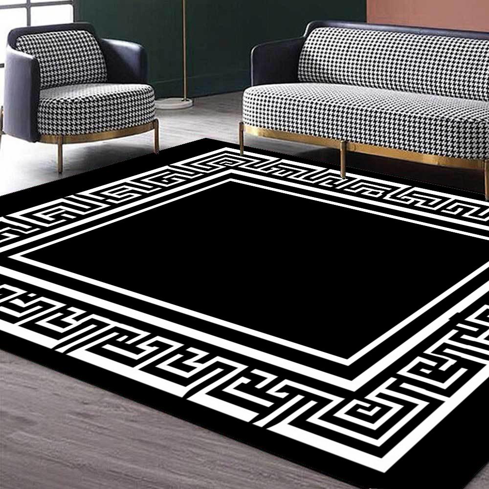 Modern Minimalist Carpet for Living Room Luxury Style Large Room Rugs for Bedroom Decor Home Washable Non-slip Lounge Floor Mats