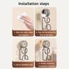 1/2Pcs Suction Cup Hook Adhesive Technology Wall-mounted Heavy-duty Adjustable Versatile Bathroom Kitchen Hook