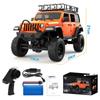 DEERC RC Ferngesteuertes Auto Crawler 4WD Stufenlose Steuerung Drag Brake Funktion mit LED Hobby RC Auto für Erwachsene Jungen Kinder Freund Geburtstag Geschenk Tag Neu