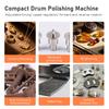 230V Gold and Silver Jewellery Jade Metal Grinding Device Rubber Drum Polishing Machine Household Small Grinding Roller