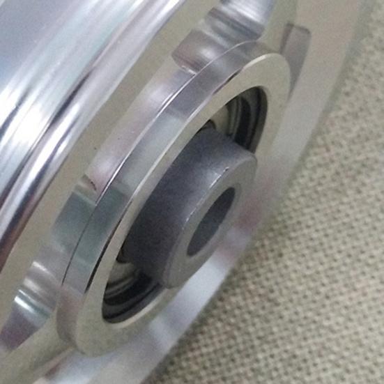 Pulley Wheel Smooth Surface Easy to Replace Replacement Aluminium Alloy Bearing Pulley Wheel