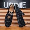 Spring New Men's Loafers Low-top Foot-fitting Men's Casual Shoes Fashionable Versatile Loafers Shoes One Pedal
