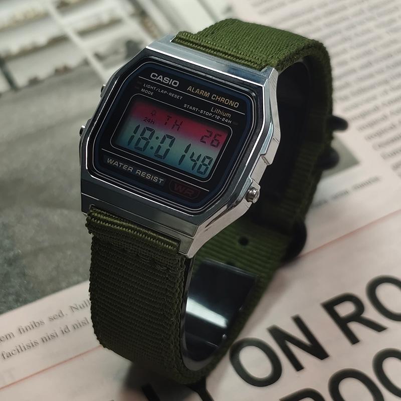 Casio Unisex GENÇ Siyah Saat A158WA-1(Watch3--)