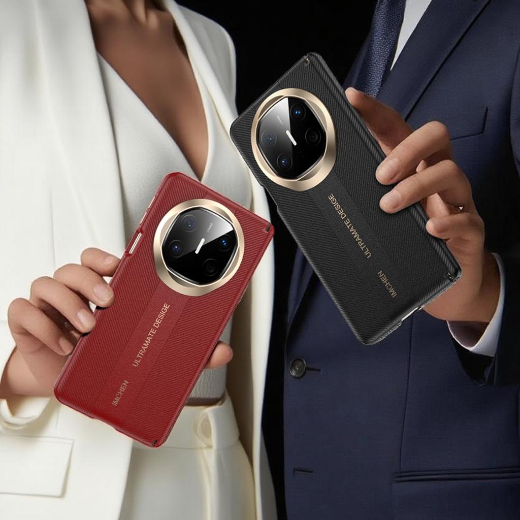 The new box is suitable for Huawei mateX6 mobile phone case, all-inclusive anti-drop X5 central axis hinge, luxury business protective case.