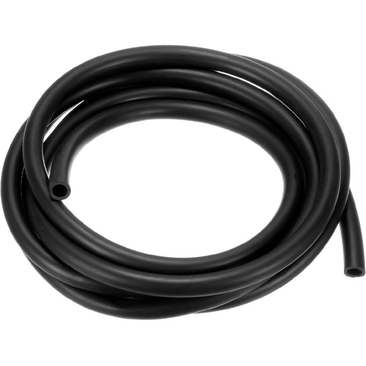 Lubricating Oil Hoses, 3mm (1/8 Inch) ID x 5mm (3/16 Inch) OD 3.28FT Rubber Tubing Hose Pipe for Irrigation/Small Equipment/Outdoor/Garden Water