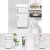 Enchanting White Birch Miniature Kitchen Refrigerator For 112 Dollhouse Decor
