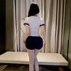 Sexy School Dress Sexy Pure Desire Uniform Passion Crotch Set Crotch Seduction Set A75