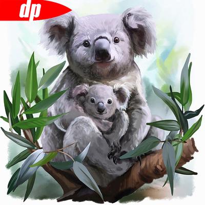 Diamond Painting Full Round Koala Diamond Embroidery Animal Decoration
