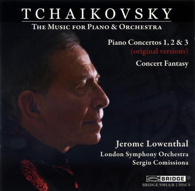CD TCHAIKOVSKY, LOWENTHAL, LSO; COMISS - Music for Piano & Orchestra: Comple BRIDGE9301AB Bridge Records 2009 Japan Classical Used
