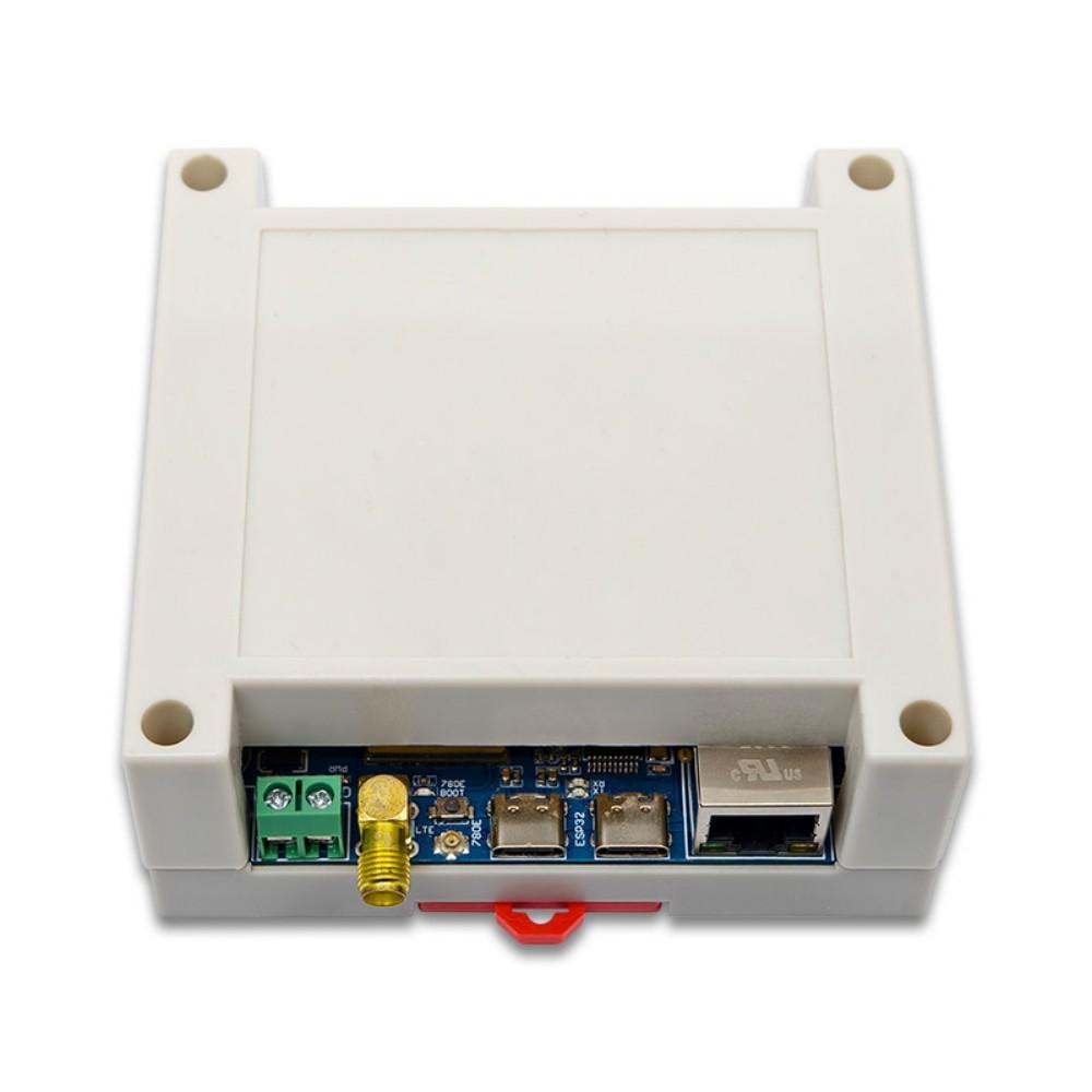 ESP32 Industrial Controller Edge Computing Ethernet WiFi BT 4G CAT.1 RS485 RS232 2DI 2DO Relay CH340 Type-C/DC8-36V Power Supply