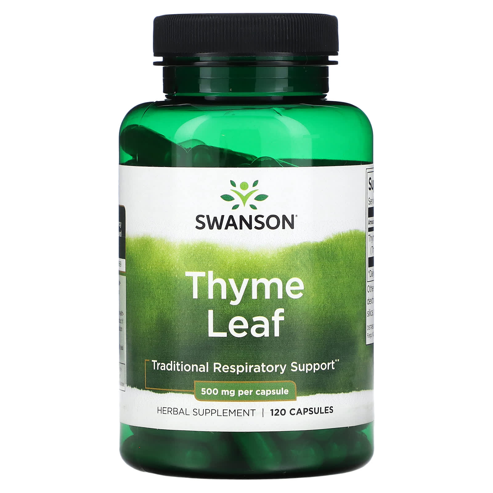 

Thyme Leaf, 500Mg, 120 Capsules