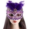 Men Carnival Costume Props Prom Party Supplies Halloween  Masks Half Face Mask Party Cosplay Props