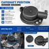 Housing-Only Camshaft Position Sensor Cover, Part Number 30650664, with ABS Construction and Multiple Metal-Insert Mounting Locations 9186812 for C70