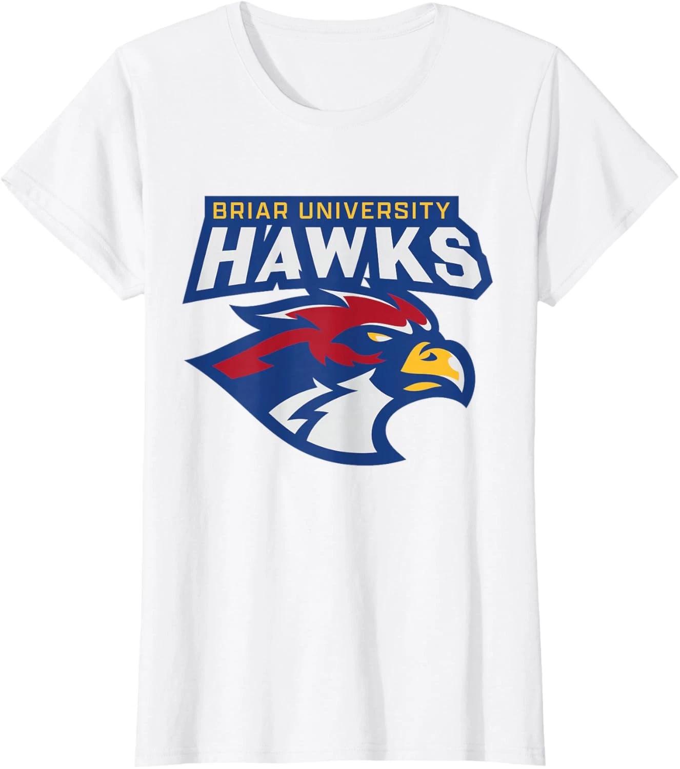 Briar University Hawks Ladies Crewneck T-Shirt XS