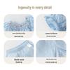 Happy Bear Girls' Summer Cotton Short-Sleeve Set