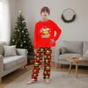 Christmas Prints Family Matching Long Sleeve Tops+Pants Set Family Matching Sets