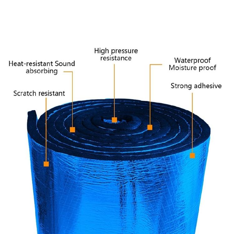 20''x79'' Car Sound Deadening & Heat Insulation Closed Cell Foam Sound Deadener for Garage Door Trunk Hood