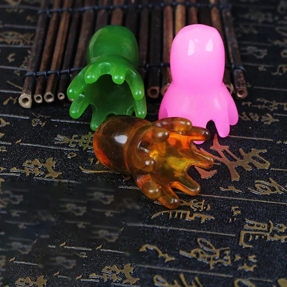 1pc Octopus Shaped Head Meridian Acupoint Massage Comb Wide Tooth Scalp Comb Back Neck and Back Manual Deep Massage Tools