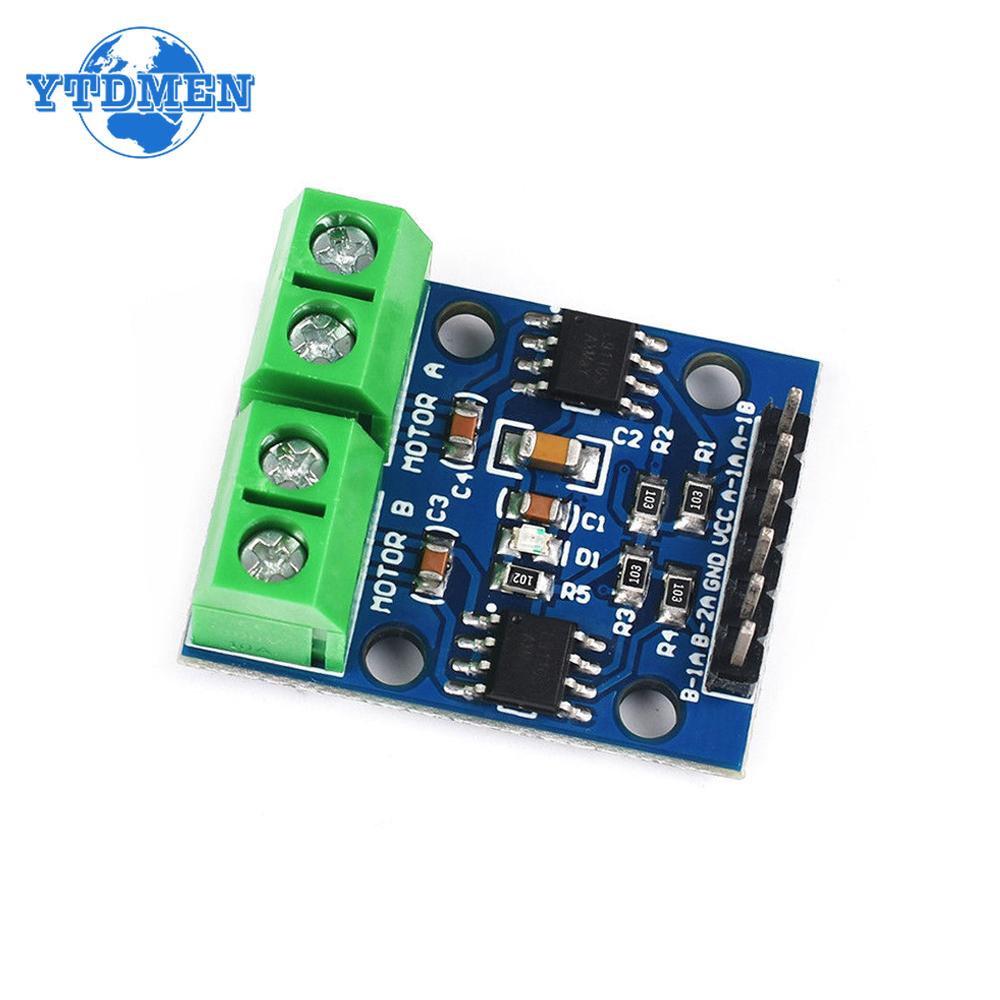 1PCS L9110S Motor Driver Module H-bridge Stepper Motor Dual DC Stepper Controller Board Module L9110 for Arduino