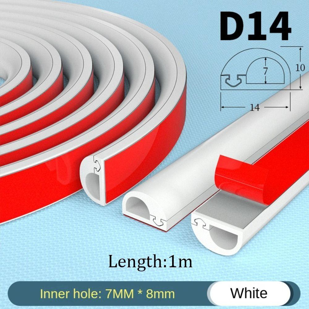 Power Cable Protector Floor Cord Cover Extension Wiring Duct Protector Anti-extrusion Electric Wire Slot Wire Organizer