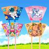 Frameless Cartoon Kite for Kids - Small Curved Triangle Design