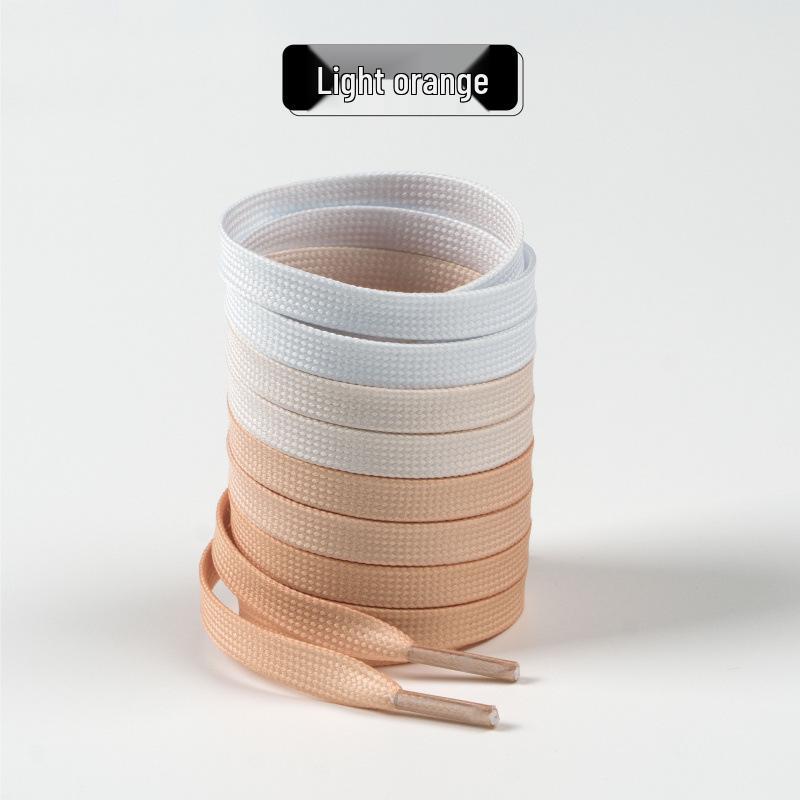 Colorful Gradient Shoelaces for Air Force 1, Skate, and White Casual Shoes (1 Pair)