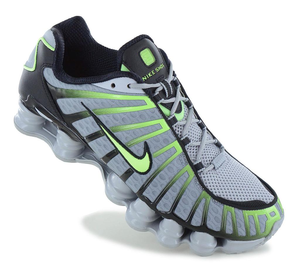 Nike Shox TL - Erkek Spor Ayakkabıları Ayakkabı Gri AV3595-005 ORİJİNAL