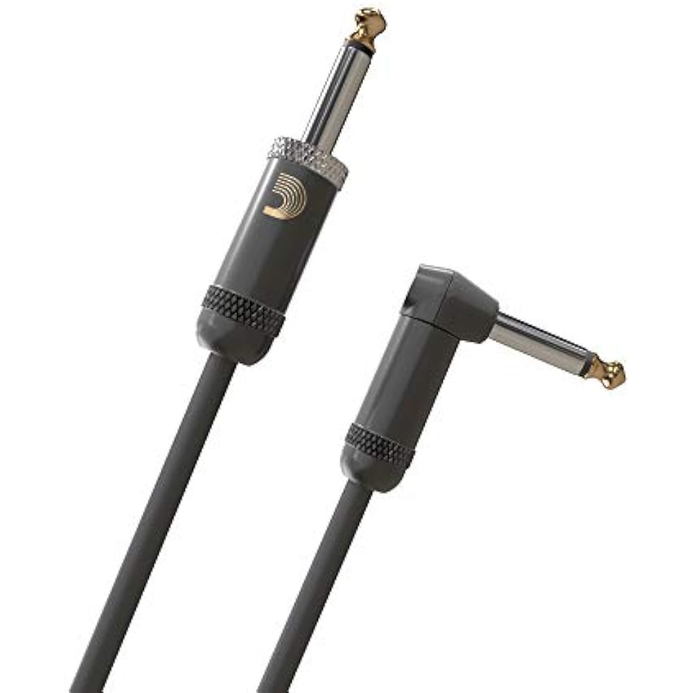 D Addario Daddario Shield Cable (Guitar Shield) American Stage Instrument Cable PW-AMSGRA-20 (6.1...