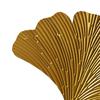 Attached Ginkgo Ornaments, Wrought Iron Decor, Home Accents, Sculpture for