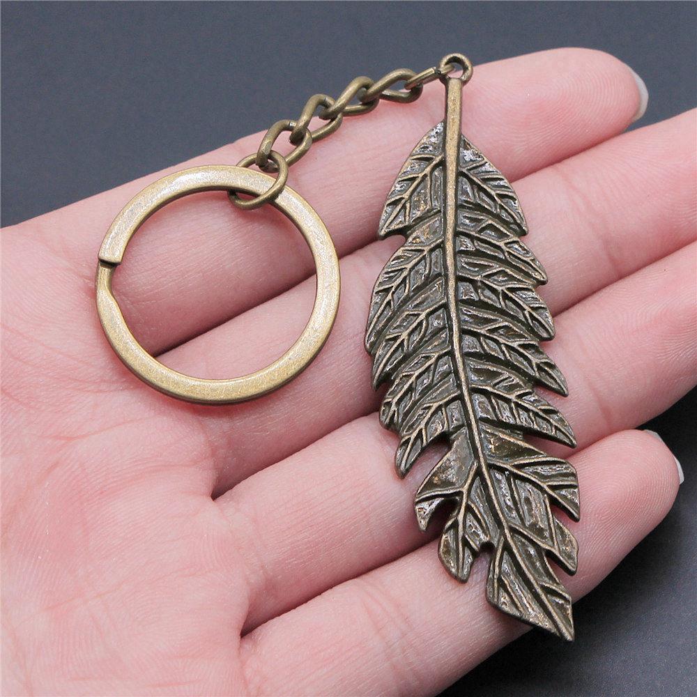 28mm Key Ring Mushroom Branch Leaf Kids' Jewelry Materials QY030